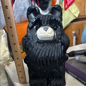 Black Bear Carved Figurine